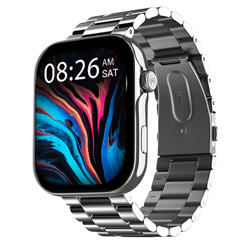 Noise ColorFit Vision 3 AMOLED Smartwatch Metallic Body