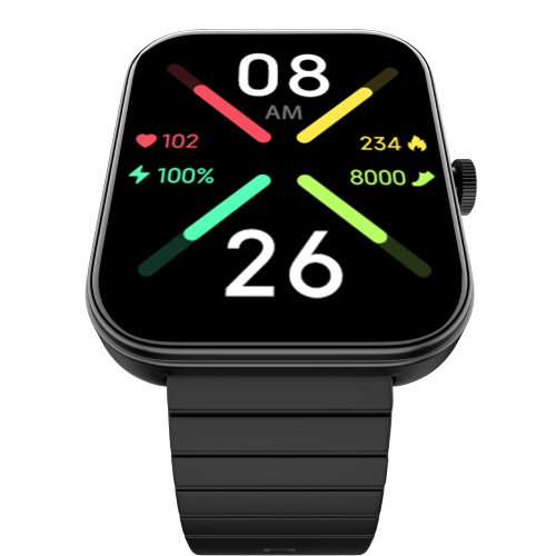 Buy Hammer Pulse 4.0 Bluetooth Calling Smart Watch, Black at Reliance  Digital