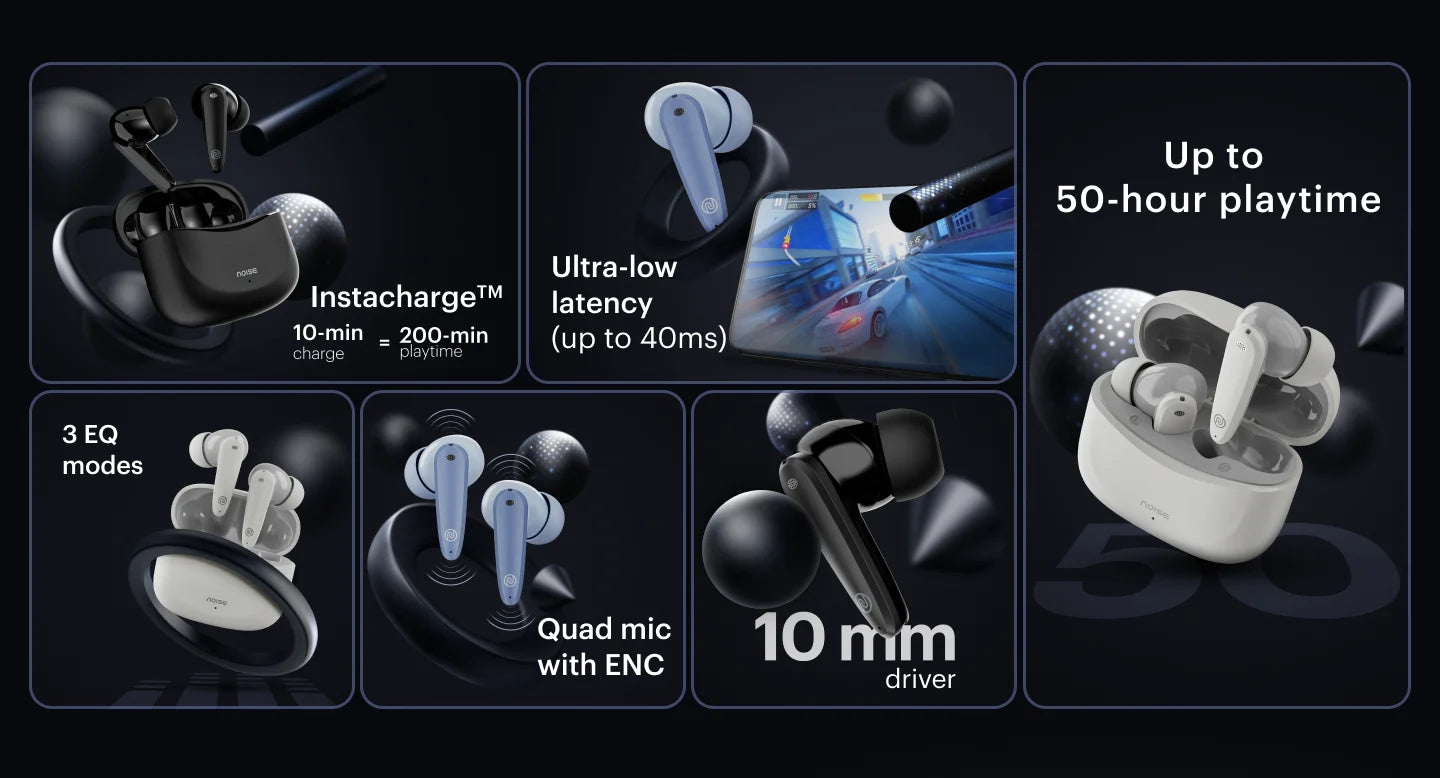 noise buds vs106 truly wireless earbuds