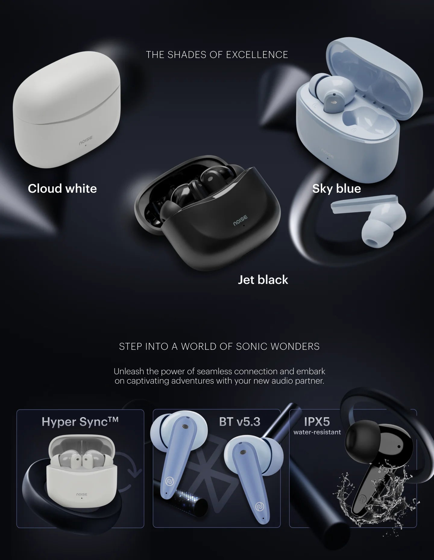 noise buds vs106 truly wireless earbuds