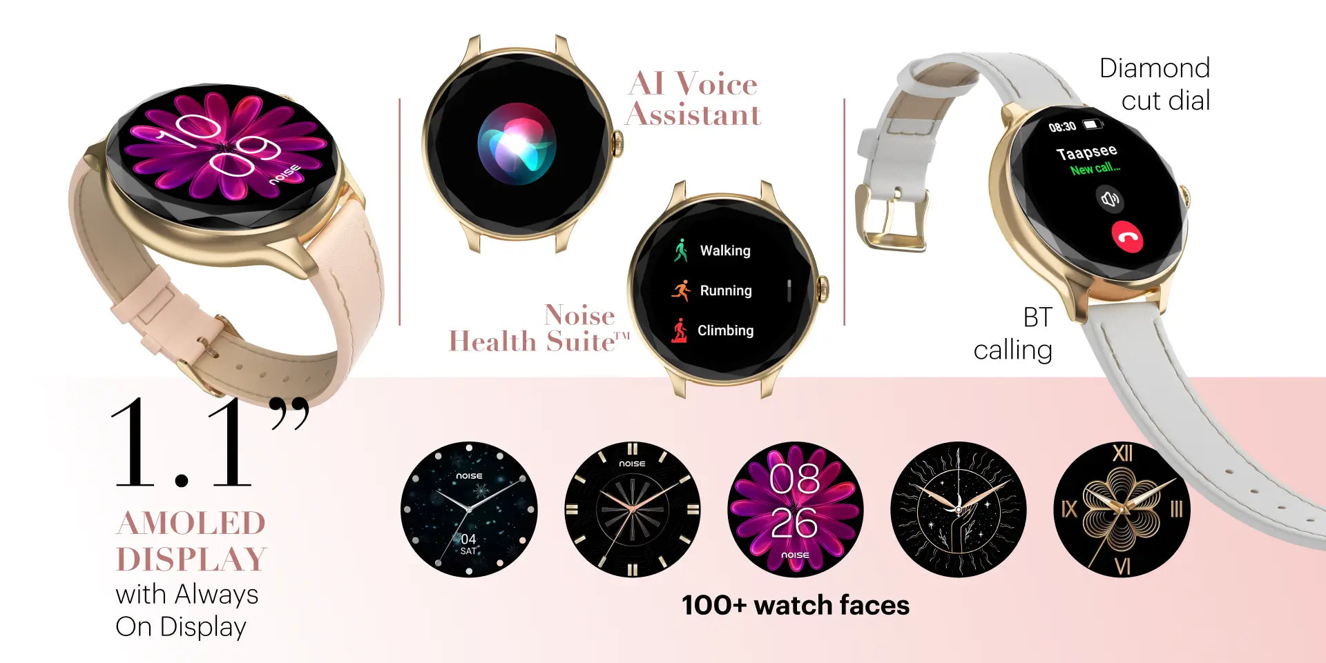 noisefit diva smartwatch