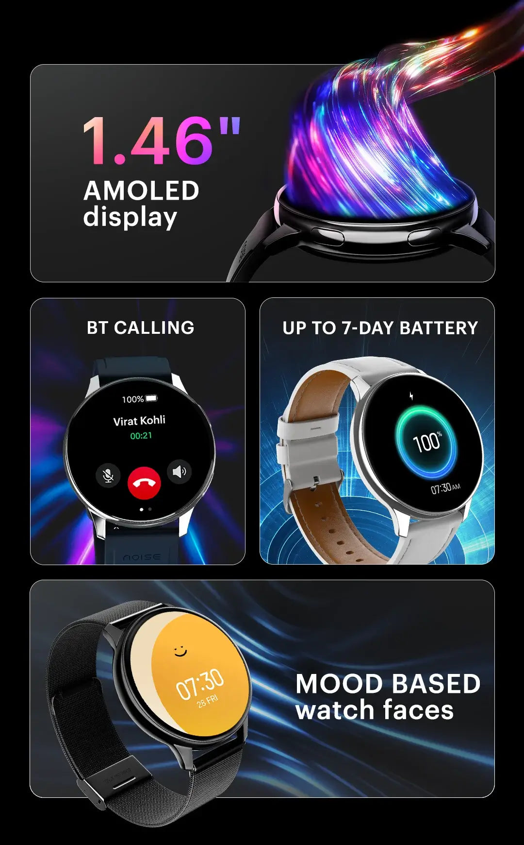 NoiseFit Evolve 4 Smart Watch | 1.46