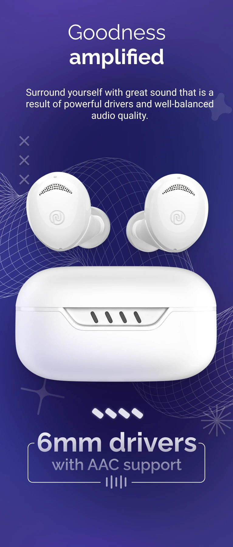 Noise best sale amplifying earbuds