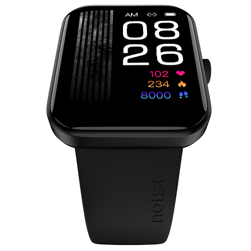 NoiseFit Mettalix Smartwatch | Stainless Steel Finish & Functional Crown